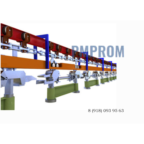 Конвейер подвесной толкающий УПТК-2