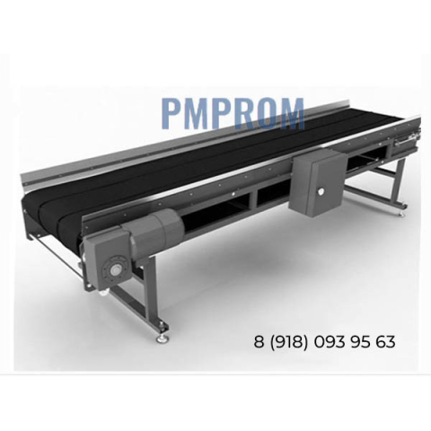 Транспортер ленточный прямой с защитными бортами ТЛП-2 Транспортер ленточный прямой с защитными бортами ТЛП-2